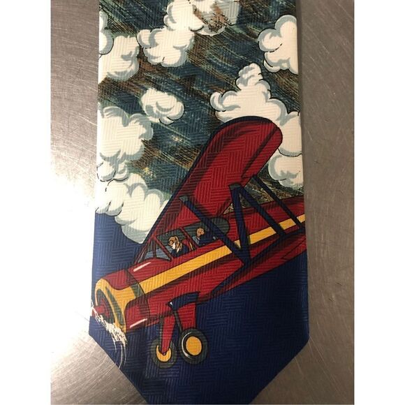 🌼5for$25🌼 Beans McGee. Mens Airplane and Mountain “Flight over Mt. McKinley” - Picture 2 of 9